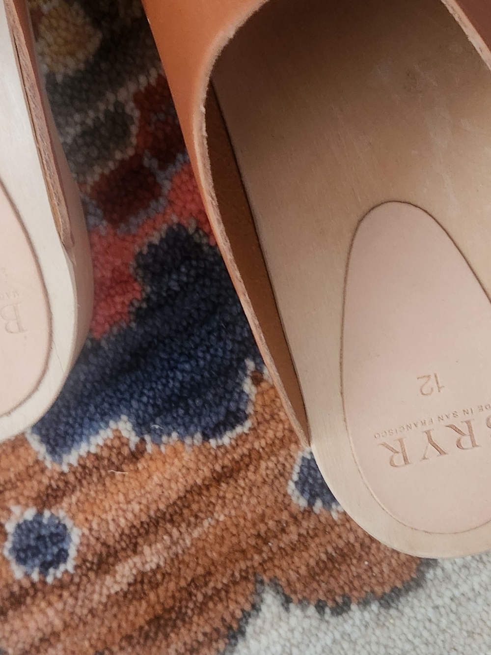 BRYR Leather Worker Clogs - Picture 2 of 5